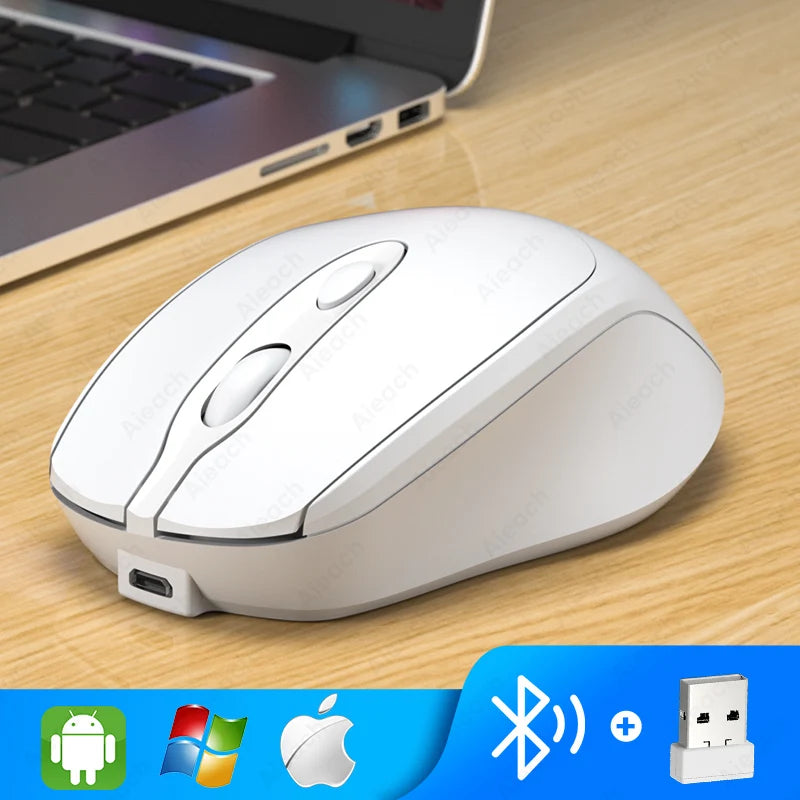 AIEACH Ergonomic Bluetooth Mouse for Comfortable Wireless Use