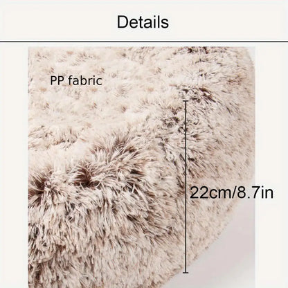 S-L Pet Cat Dog Paw Shape Comfortable Cozy Bed Soft Fluffy Cushion