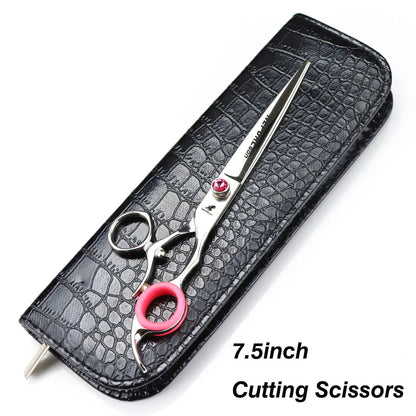 7.5" Stainless Steel Pet Dog Cat Grooming Combs Scissors Kits