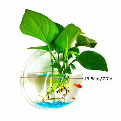 Hanging Aquarium Acrylic Fish Bowl Wall Tank