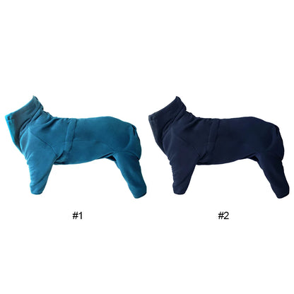 XS-XL Pet Dog Polar Fleece Jumpsuit Jacket Vest Apparel Outfit Clothes