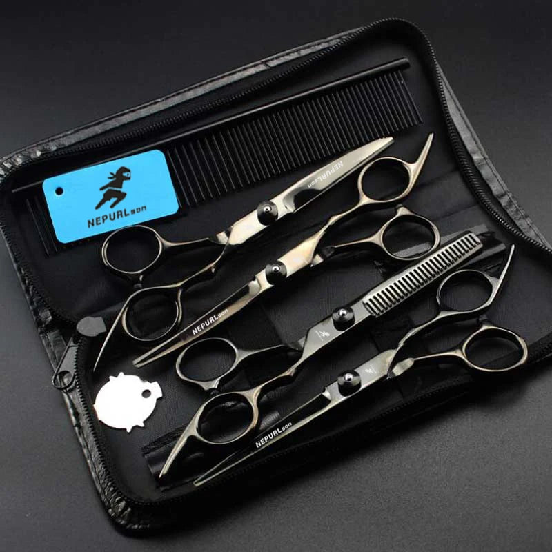 4pc Stainless Steel Pet Dog Cat Grooming Scissors Comb Sets