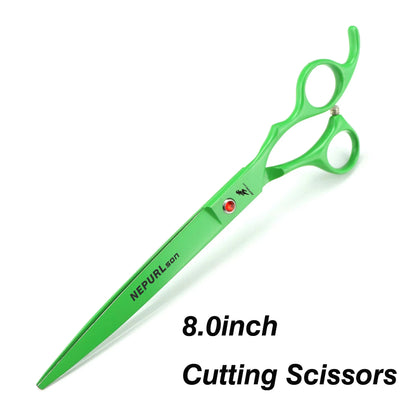 8" Stainless Steel Pet Dog Cat Grooming Scissors Combs Kits