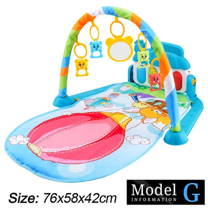 Baby Fitness Stand Music Play Gym for Early Education