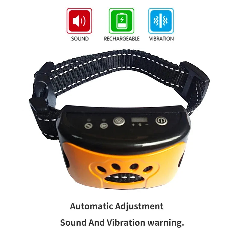 800mtr Pet Dog Anti Barking USB Ultrasonic Training Collar