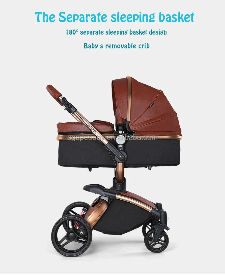 Baby Stroller 2-in-1