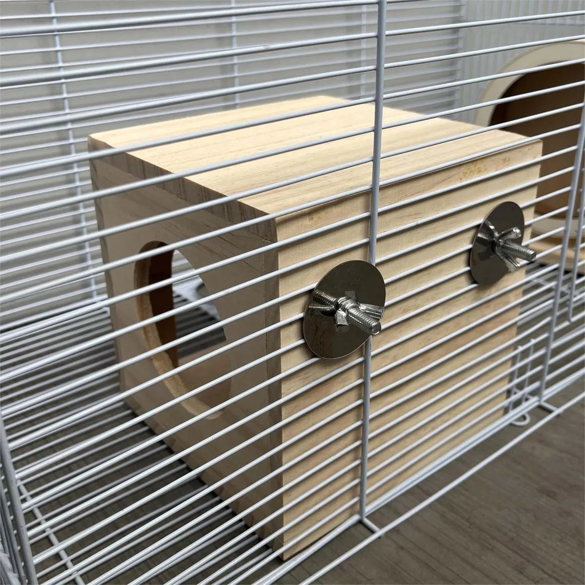 Pet Hamster Small Animal Wooden House Hideaway