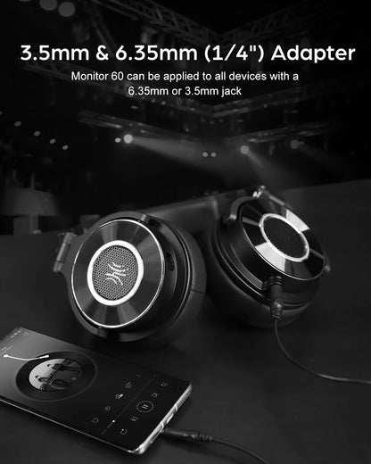 Oneodio Monitor 60 Wired Headphones with Hi-Res Audio