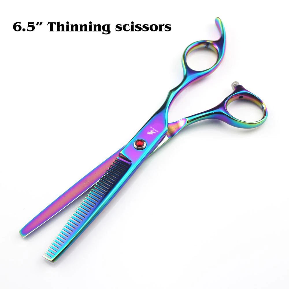 7" Stainless Steel Pet Dog Cat Grooming Scissors Comb Sets