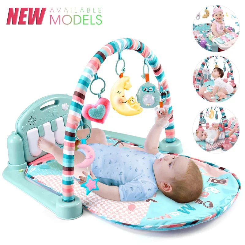 Baby Fitness Stand Music Play Gym for Early Education