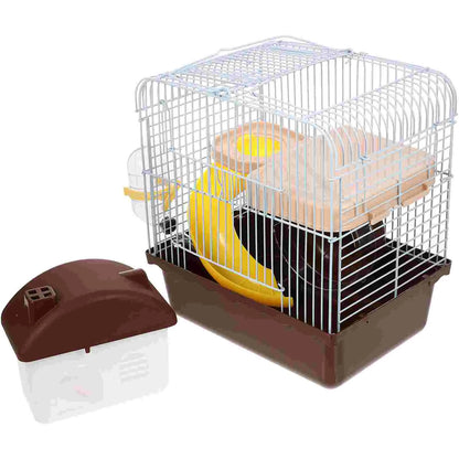 Double Layer Pet Hamster Chinchilla Acrylic Cage Crate