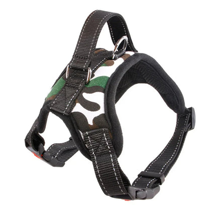 XS-XL Pet Dogs Adjustable Harness Vest +150cm Leash Lead