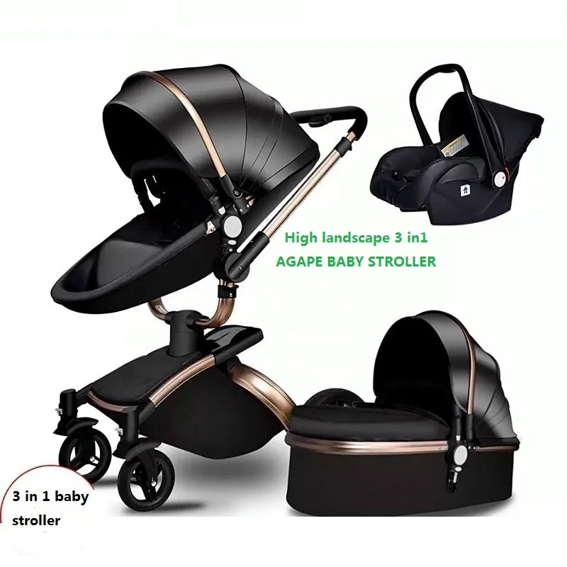 Baby Stroller 2-in-1