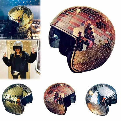 Disco Ball Helmet