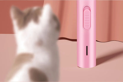 Cordless Pet Dog Hair Trimmer Cutter with LED Light