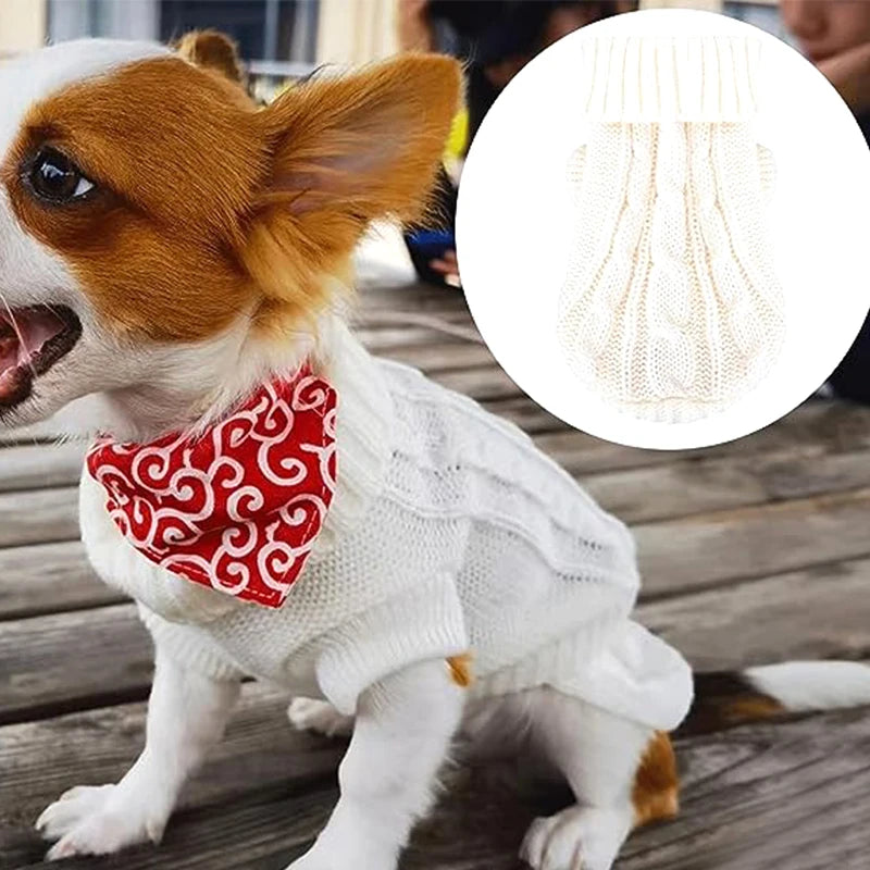 3XS-XS Pet Dog Teacup Sweater Knitted Clothes Apparel Vest