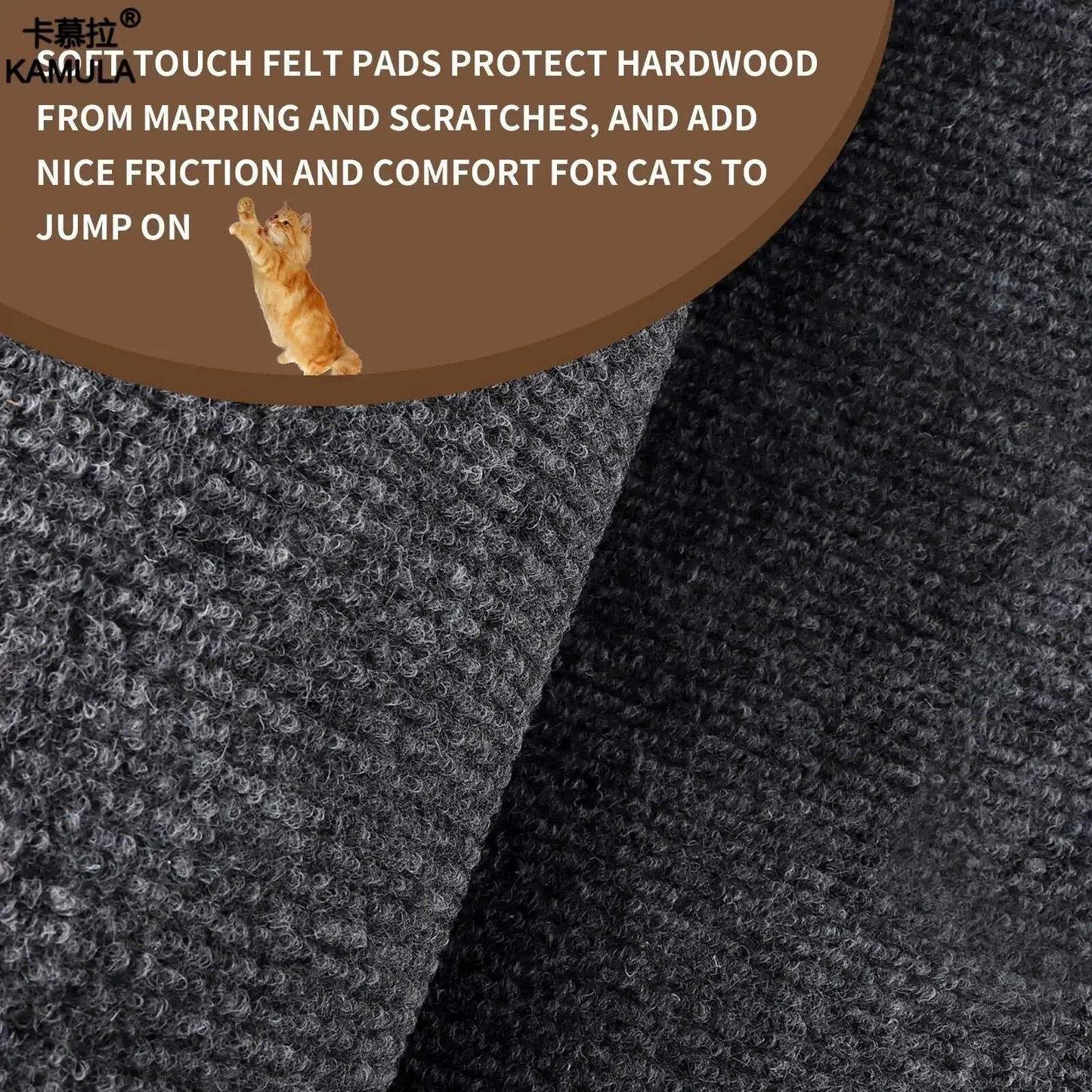 Trimmable Cat Scratching Mat Sofa Self-adhesive Scratch Tape