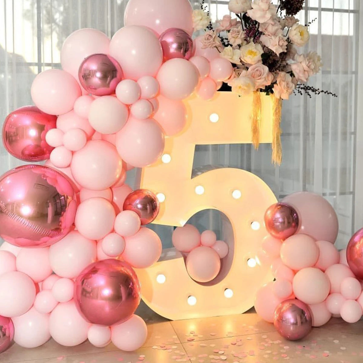 91.5cm Balloon Filling Box with Lights