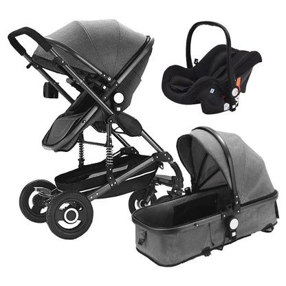 3-in-1 Lightweight Baby Stroller