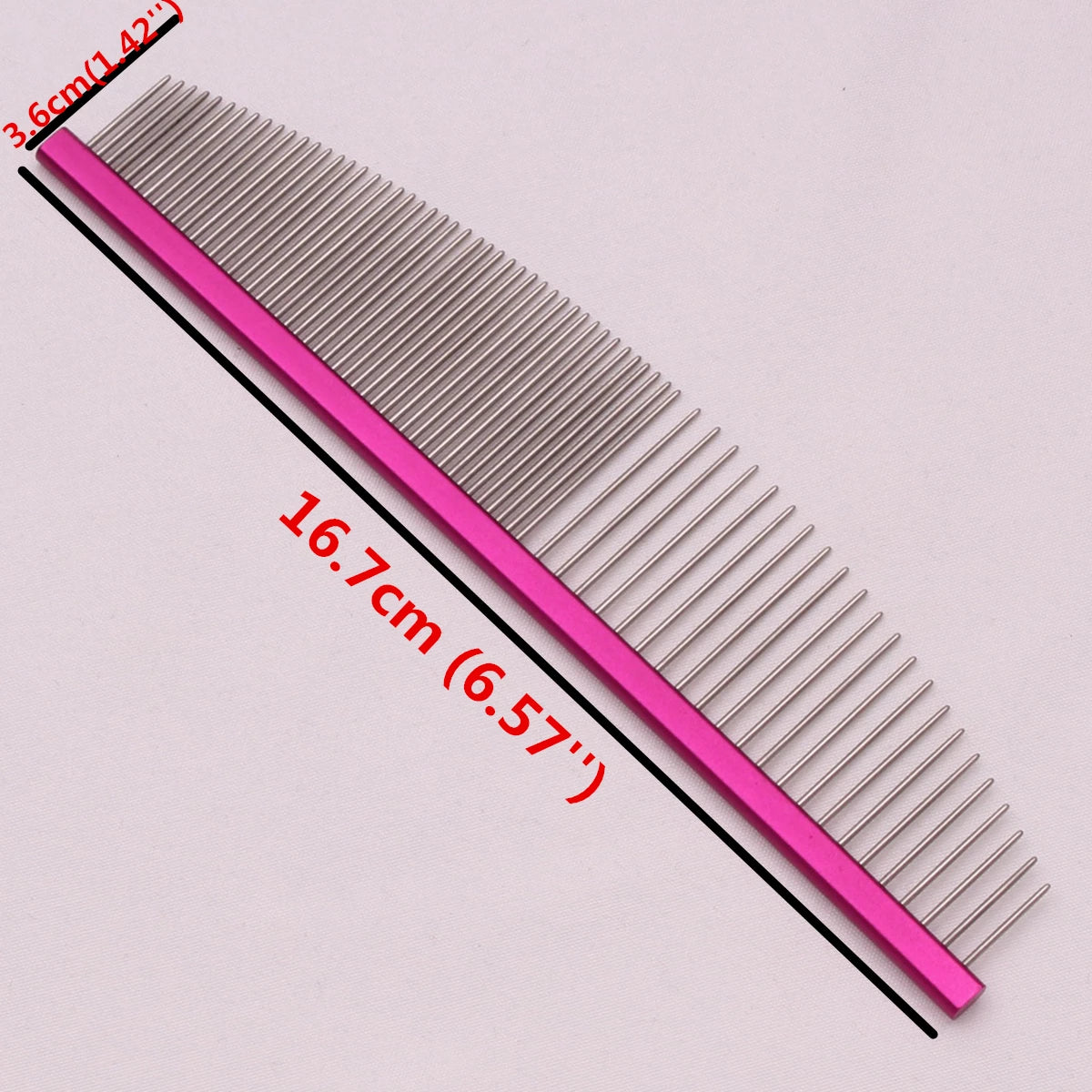 Aluminum Alloy Pet Grooming Combs