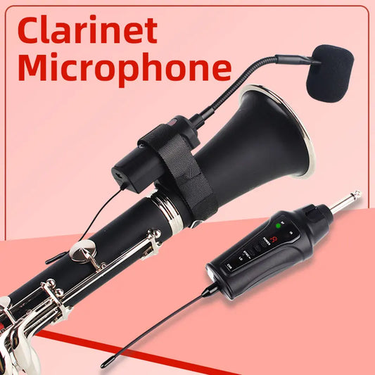 FT-5 UHF Wireless Clarinet Microphone