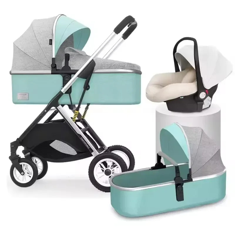 3-in-1 Lightweight Baby Stroller