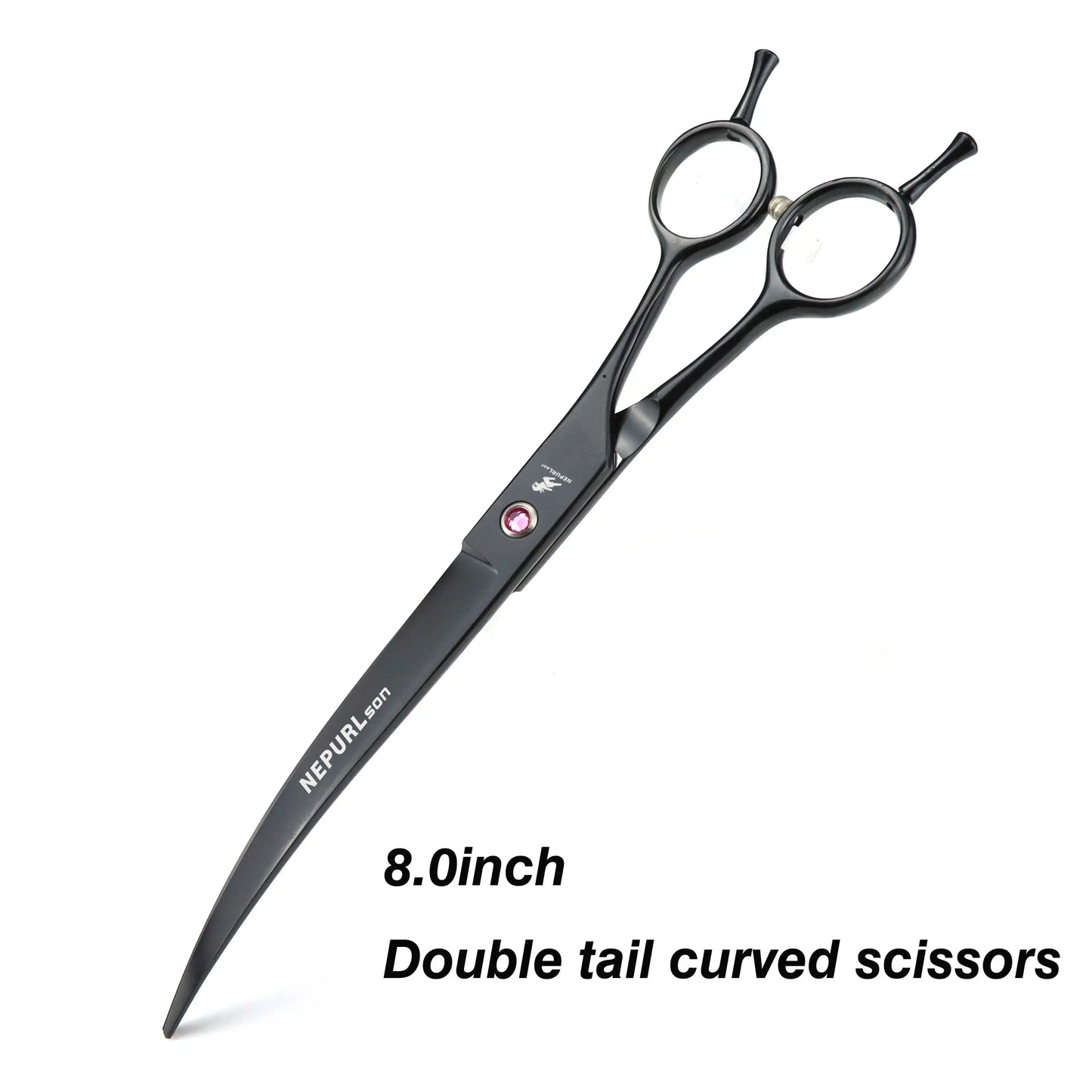 8" Stainless Steel Pet Dog Cat Grooming Scissors Combs Kits