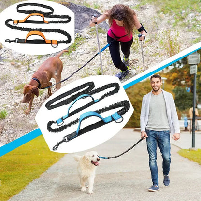 Hands-free Pet Dog Cat Adjustable Multi-Dog Leash