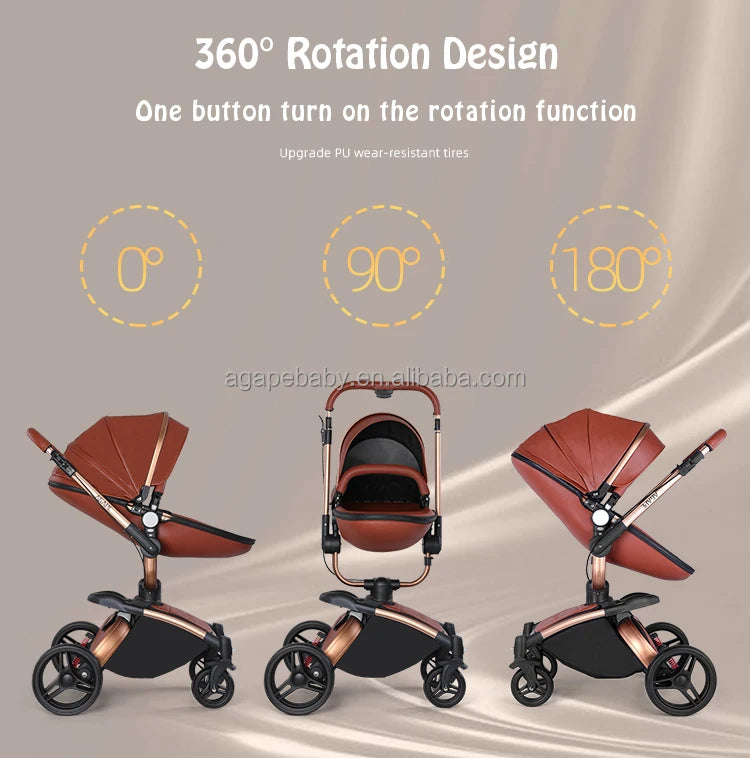 Baby Stroller 2-in-1