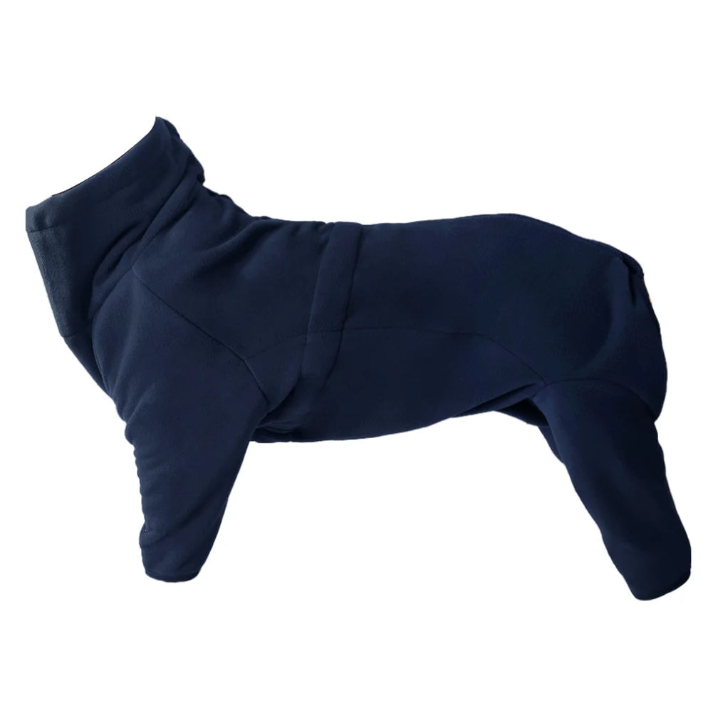 XS-XL Pet Dog Polar Fleece Jumpsuit Jacket Vest Apparel Outfit Clothes