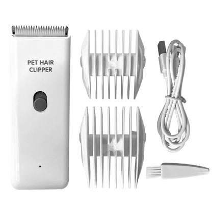 Rechargeable Cordless Low Noise Pet Dog Hair Grooming Clipper Trimmer