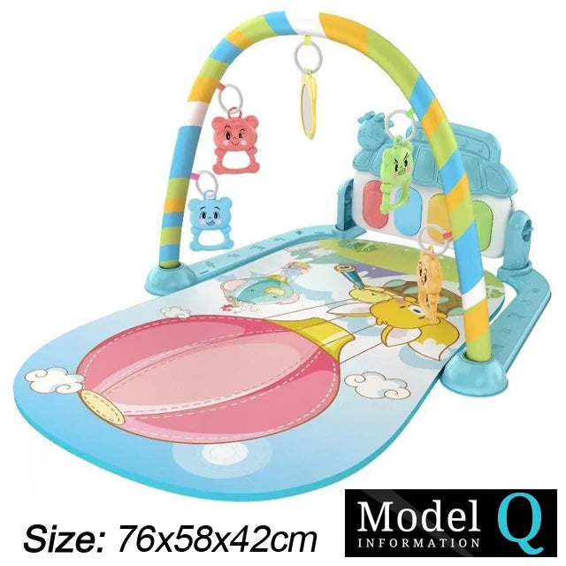 Baby Fitness Stand Music Play Gym for Early Education