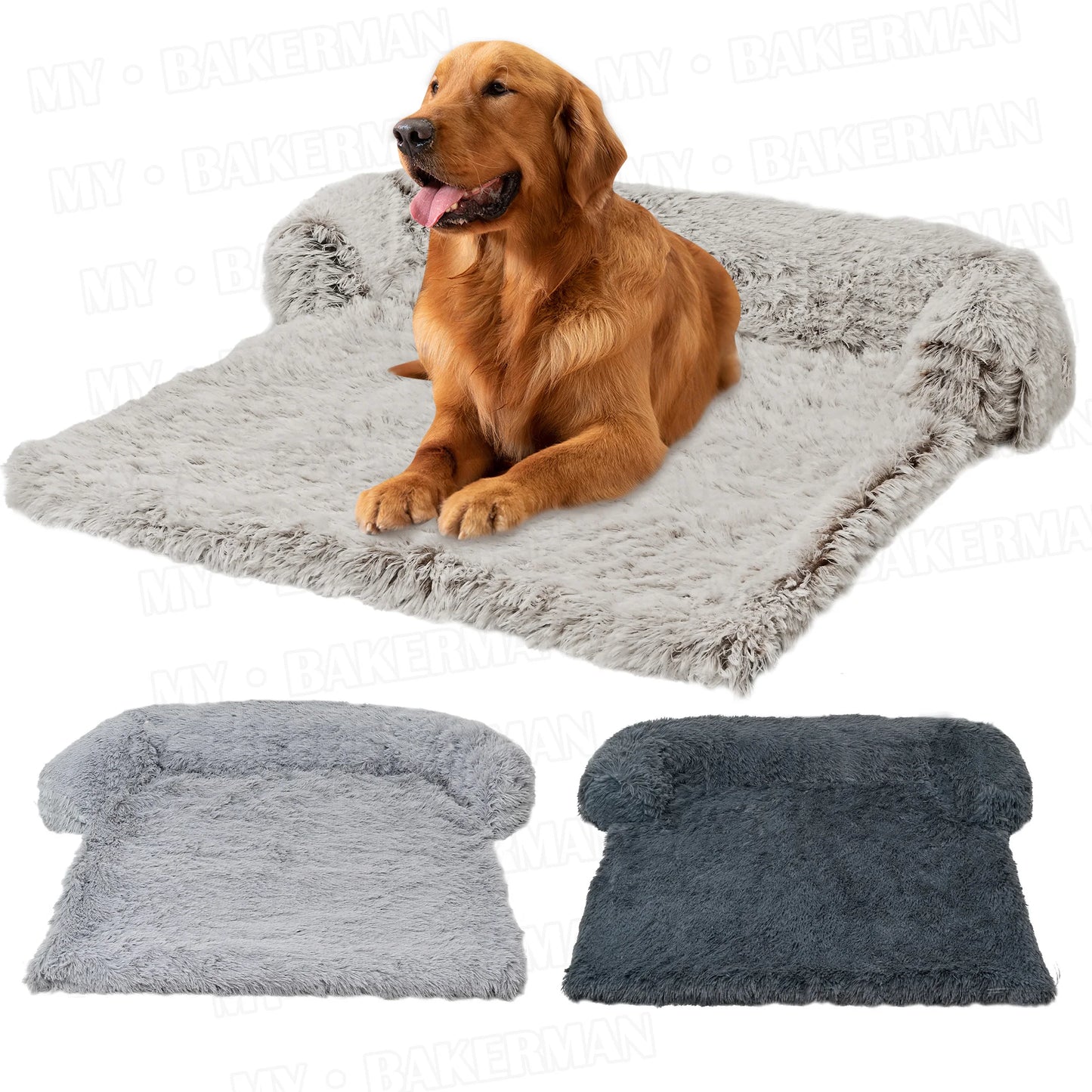 S-2XL Soft Plush Pet Dog Cat Bed Mat Sleeping Sofa