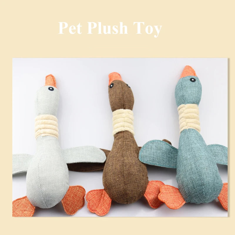 Squeaky Cute Plush Pet Dog Toys