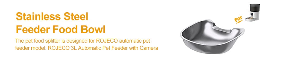 3L Automatic Pet Dog Cat Feeder Food Dispenser With Camera Video Smart Voice Recorder Remote Control