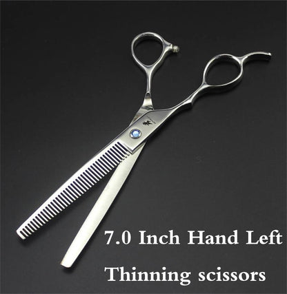 5pc Stainless Steel Pet Dog Cat 7" Grooming Scissors Combs Sets