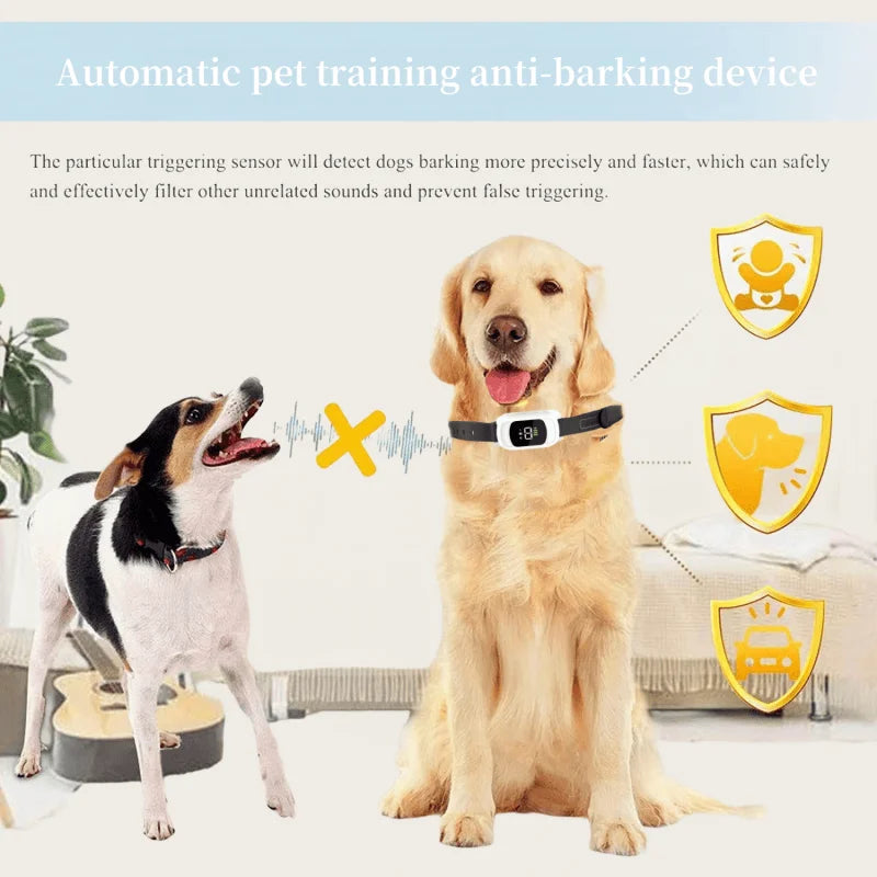 1000m Pet Dog Rechargeable Anti Bark Training Collar