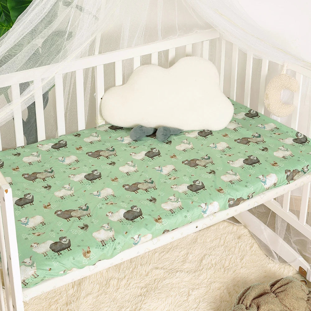 1 Pc Baby Crib Sheet