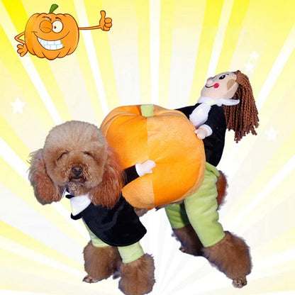 S-2XL Pet Dog Halloween Party Clothes Cosplay Apparel Outfits