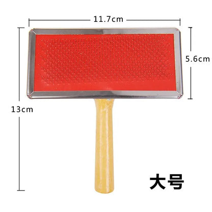 S-XL Pet Dog Cat Grooming Carding Shedding Needle Brushes