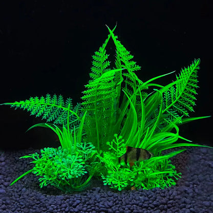 14cm/5.5inch Aquarium Fish Tank Artificial Decor Plants