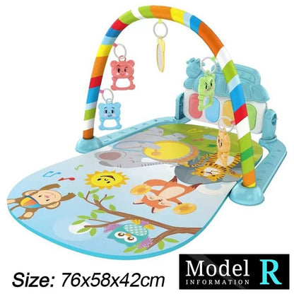 Baby Fitness Stand Music Play Gym for Early Education