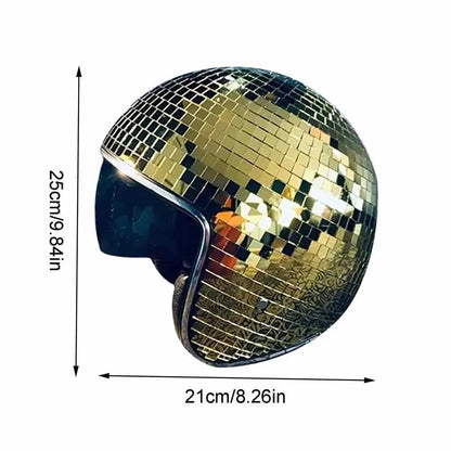 Disco Ball Helmet