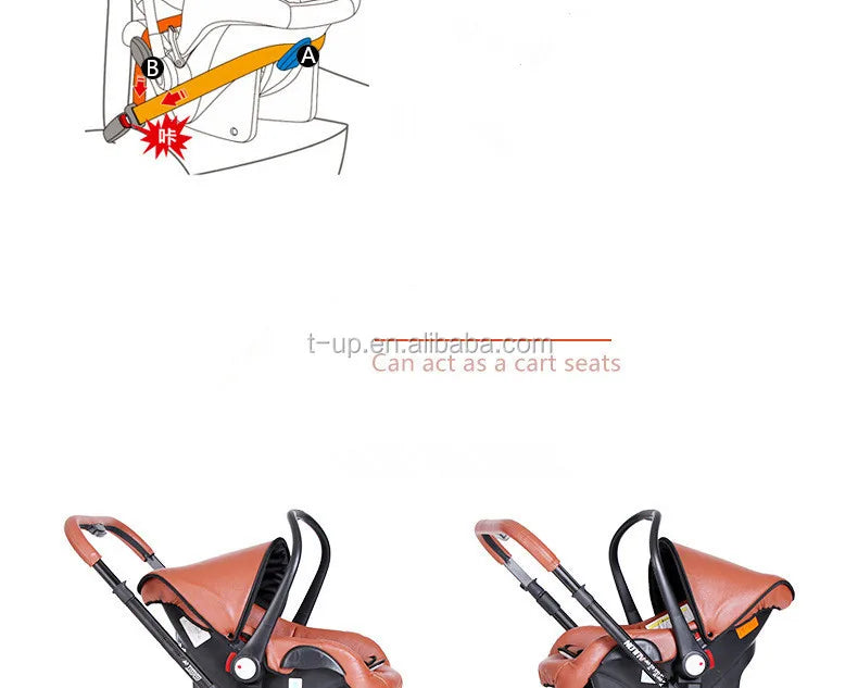 Baby Stroller 2-in-1