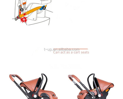 Baby Stroller 2-in-1