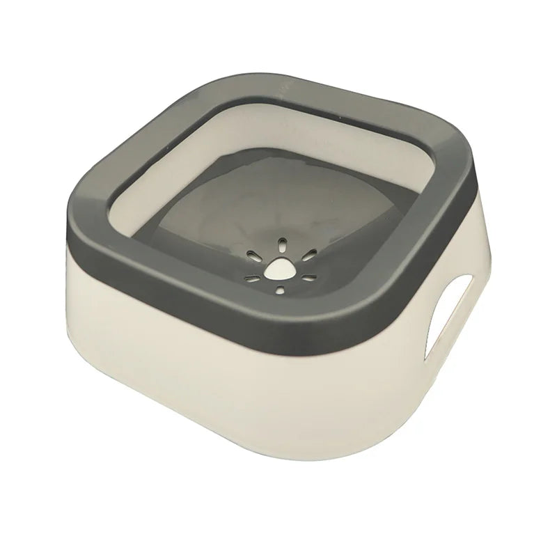 1L Anti-splash Pet Dog Cat  Water Bowl