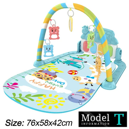 Baby Fitness Stand Music Play Gym for Early Education