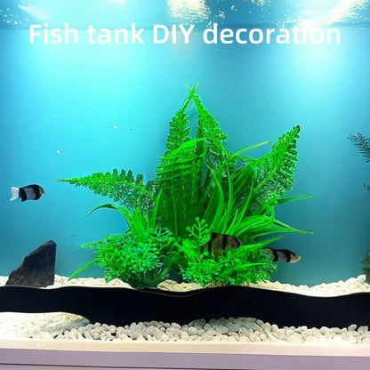 14cm/5.5inch Aquarium Fish Tank Artificial Decor Plants