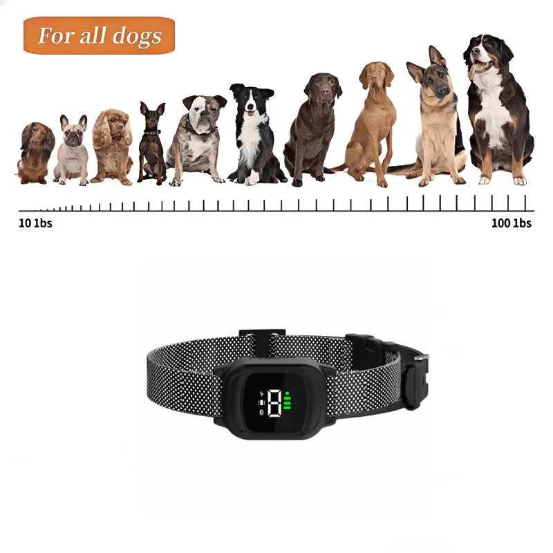 1000m Pet Dog Rechargeable Anti Bark Training Collar