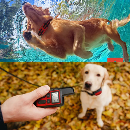 500m Waterproof Pet Dog Anti Bark Training Collar Remote Control Rechargeable